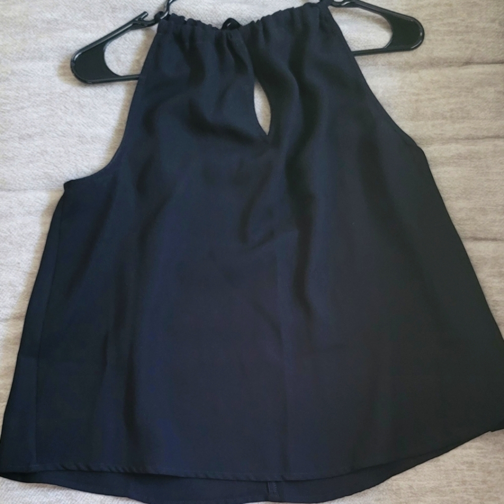 Abercrombie & Fitch Black Halter Top Large